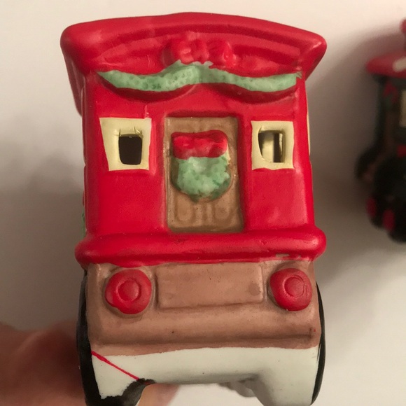 3Piece Porcelain Train Set - Picture 7 of 15